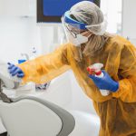 Dentist PPE Cleaning